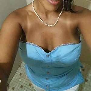 Adorable richgirl corset tube top